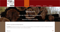 Desktop Screenshot of eenrumerklompen.nl